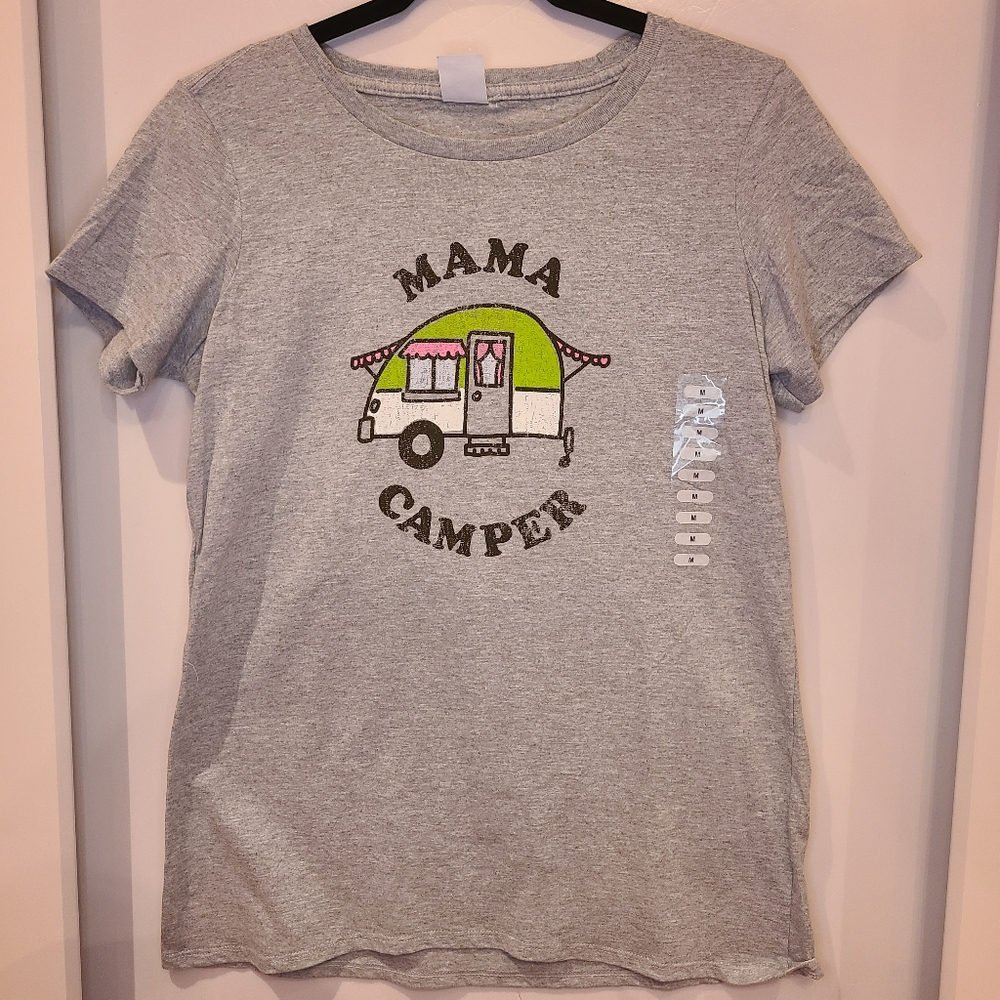 🎈2/$10 'Mama Camper' Shirt